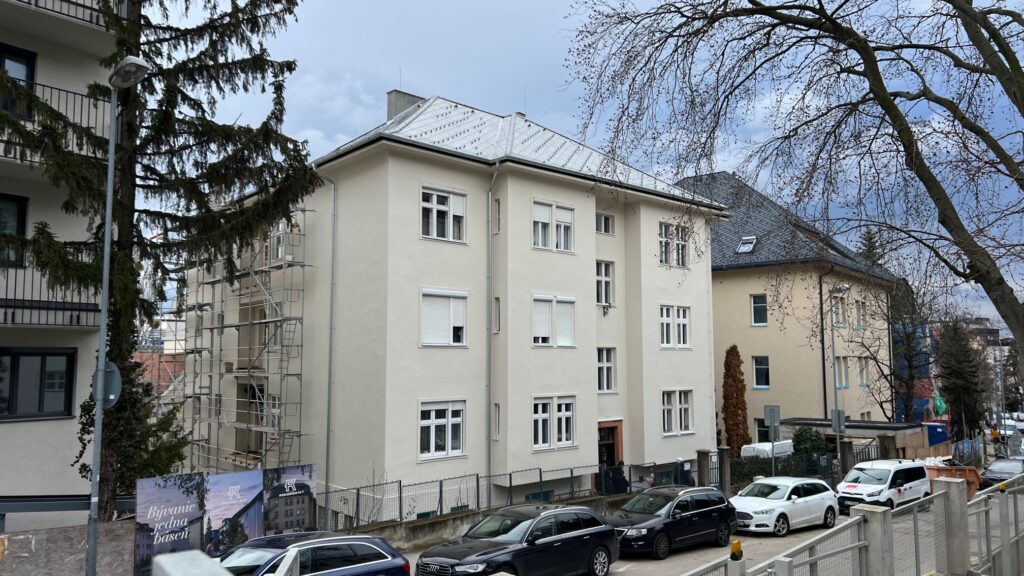 Yardpro - Obnova bytového domu Fraňa Kráľa 12